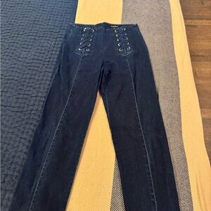Nanette Lepore Dark Blue Women Jeans
